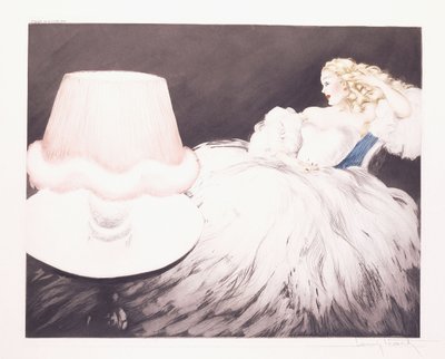 Lampeskærm af Louis Icart