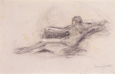 Liggende nøgen af Louis Icart