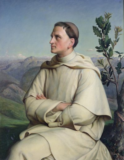 Henri Lacordaire (1802-61) i Sorreze, 1847 af Louis Janmot