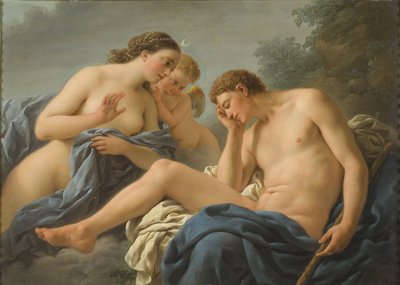 Diana og Endymion - Diana og Endymion, af Lagrenee, Louis Jean Francois, dit l