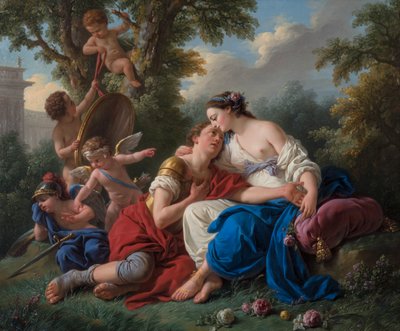 Rinaldo og Armida af Louis Jean François Lagrenée