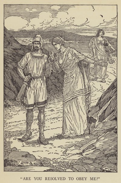 Er du fast besluttet på at adlyde mig? af Louis John Rhead