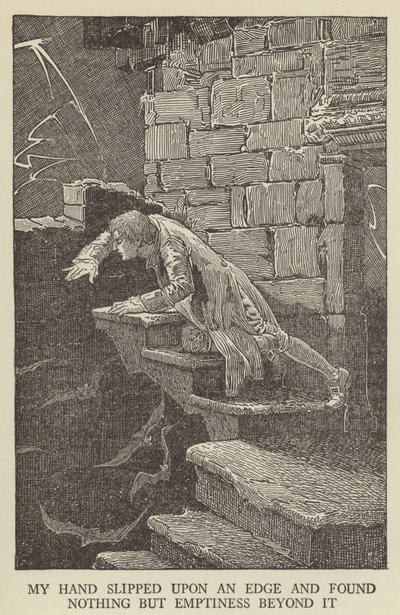 Illustration til Kidnapped af Robert Louis Stevenson af Louis John Rhead