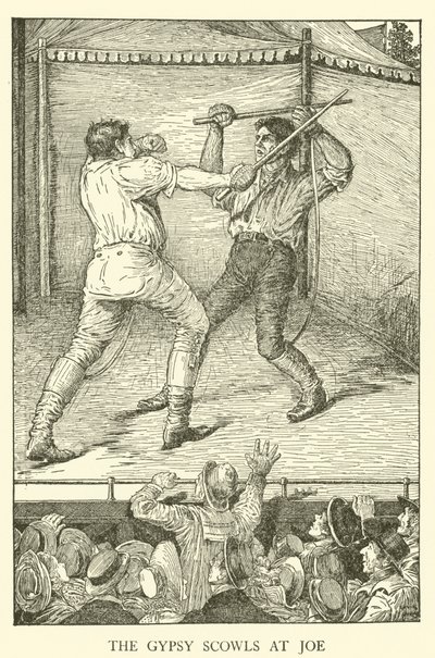 Illustration til Tom Browns skoledage (gravering) af Louis John Rhead