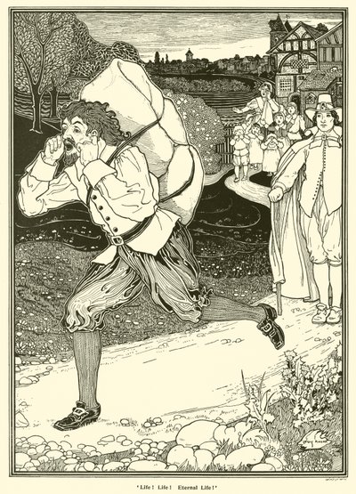 Liv! Liv! Evigt liv! (gravering) af Louis John Rhead