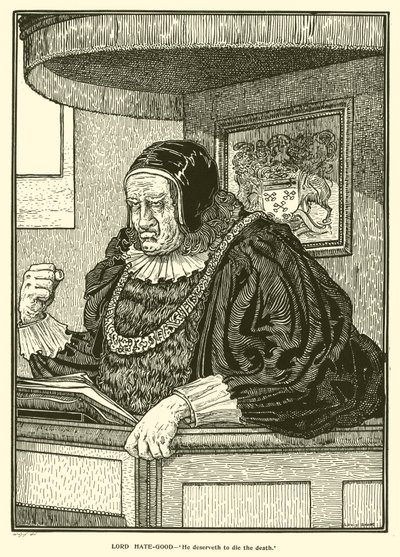 Lord Hate-Good (gravering) af Louis John Rhead