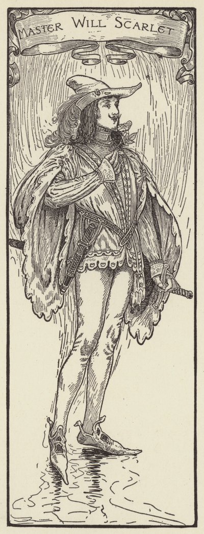 Mester Will Scarlet af Louis John Rhead