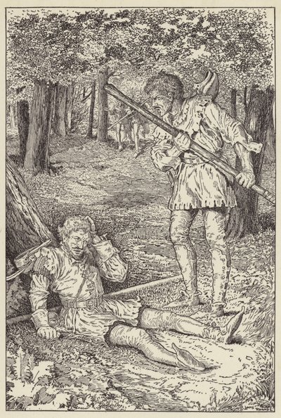 Min frihed har jeg vundet gennem min stav og ikke ved din nåde af Louis John Rhead