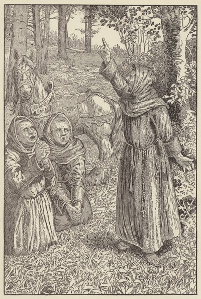 Bed mere alvorligt, citerer Robin af Louis John Rhead