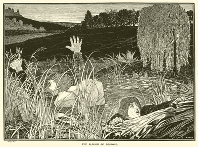 The Slough of Despond (gravering) af Louis John Rhead