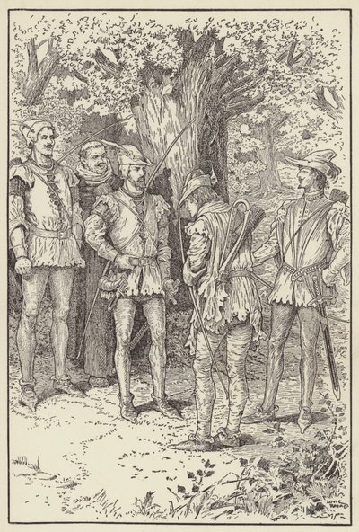 Vi finder dig bedrøvet og nedslået af Louis John Rhead