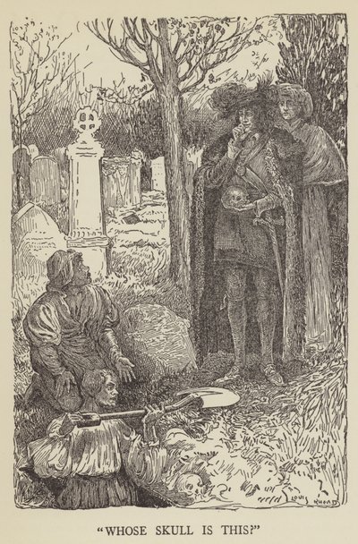 Hvis kranium er dette? af Louis John Rhead