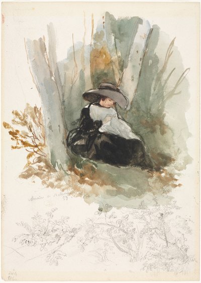 Mary på Bellevue af Louis Joseph Gallait