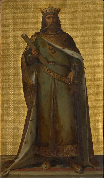 Filip I af Alsace, 1872-1877. af Louis Joseph Gallait