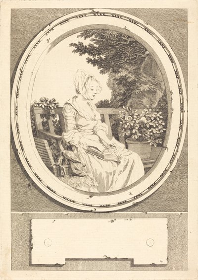 Ned til den mindste ting af Louis Joseph Masquelier after Pierre Antoine Baudouin