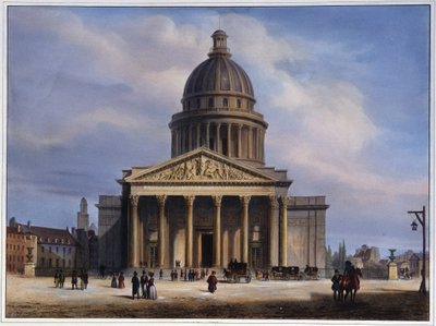 Udsigt over Pantheon - af Arnout af Louis Jules Arnout
