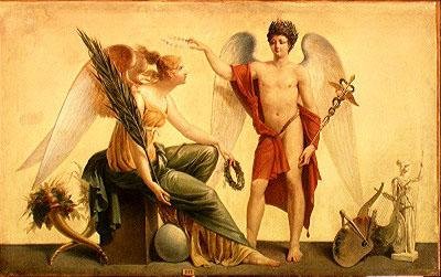 The Spirit of Commerce and of Abundance (olie på lærred) af Louis Lafitte