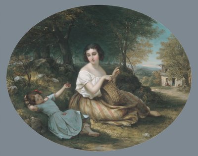 Kurvemageren, 1853. af Louis Lang