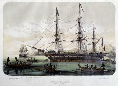 Astrolabe (nyt navn på “” -skallen ”) og Zelee, Boats of Jules Dumont d