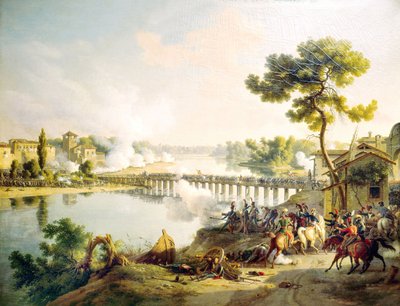 Slaget ved Lodi (1796) af Louis Lejeune