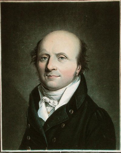Antoine Dubois (1756-1837) graveret af Gautier (farvet gravering) af Louis Leopold (after) Boilly