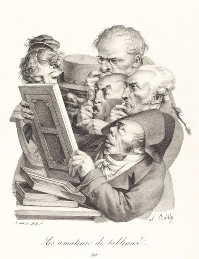 Billedentusiasterne af Louis Leopold Boilly