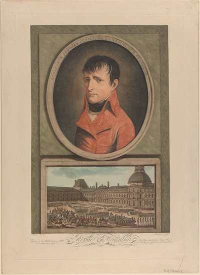 Napoleon Bonaparte som første konsul i Frankrig, 1802 af Louis Leopold Boilly