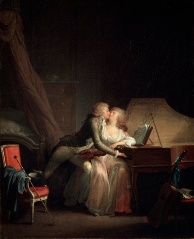 Præludium, 1786. af Louis Leopold Boilly