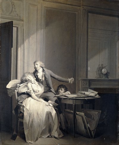 Brevet eller besvimelsen, af Louis Leopold Boilly