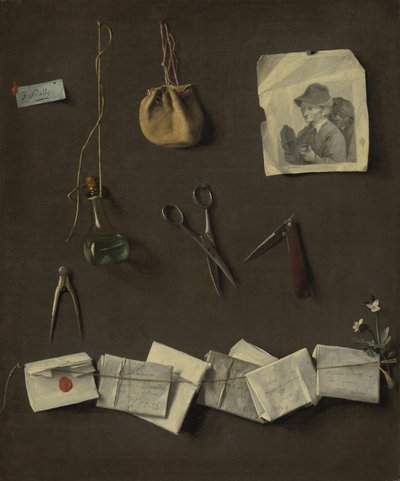 Forskellige genstande, c.1785 af Louis Leopold Boilly