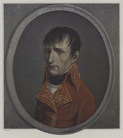 Napoleon Bonaparte, den franske republiks første konsul af Louis Leopold after Boilly
