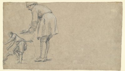 Figurstudier (omvendt) af Louis Licherie de Beurie