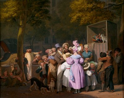 Louis-Léopold Boilly - Den stakkels kat af Louis Leopold Boilly