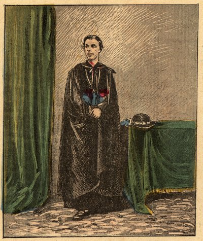 Louis-Gaston de Segur (Louis Gaston de Segur) (1844-1879) Fransk biskop - - Indgravering fra “” Religiøs lære ved øjnene. Wonderful Album” af Louis Maitrejean og Georget Ramond - Frankrig 1910 af Louis Maitrejean