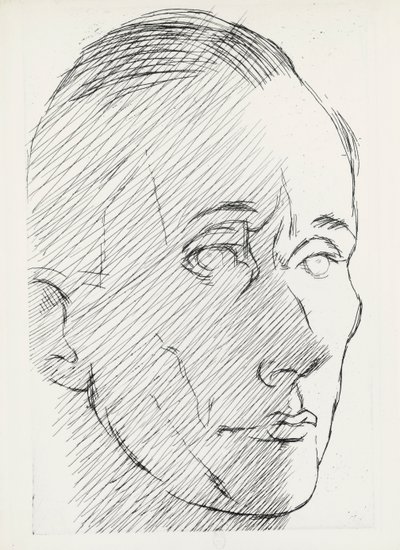 Portræt af Marc Chadourne (Brive af Louis Marcoussis