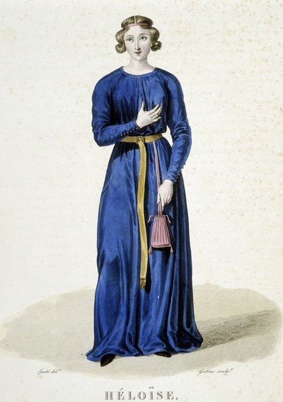 Héloise - i ""French Gallery of Famous Women"" af Louis Marie Lante