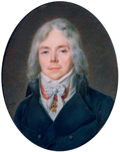 Charles-Maurice de Talleyrand, c1766-1825 af Louis Marie Sicard