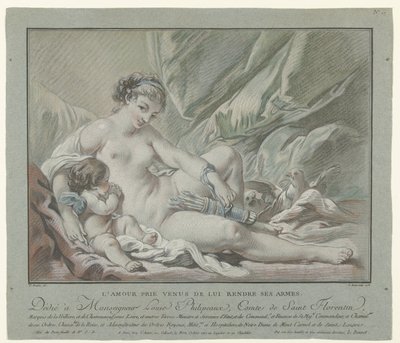 Amor beder Venus om at returnere sine pile L