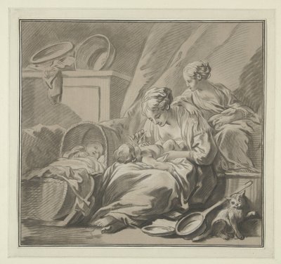 De gode moder den gode mor af Louis Marin Bonnet