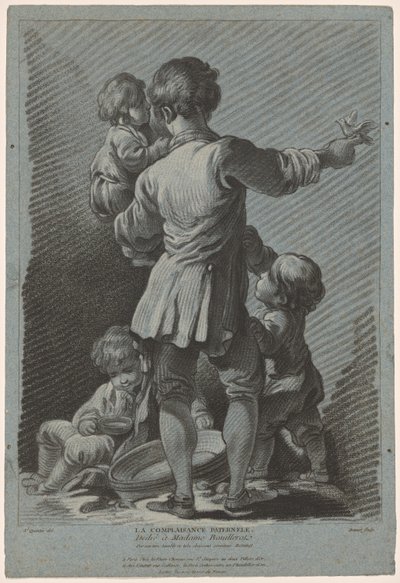 Faderlig selvtilfredshed af Louis Marin Bonnet