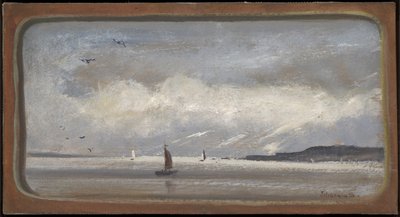 New York havn af Louis Michel Eilshemius