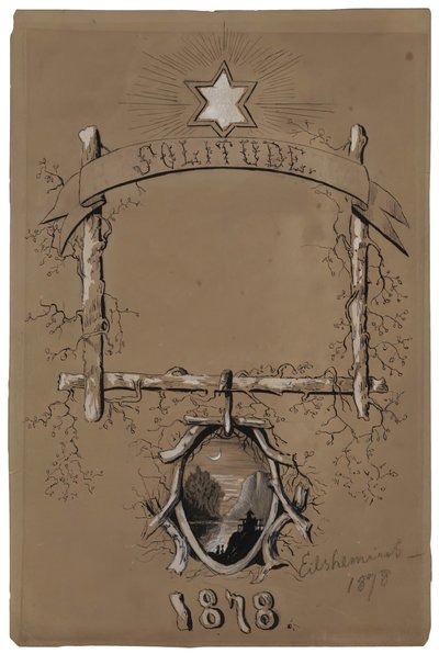Ensomhed, 1878. af Louis Michel Eilshemius