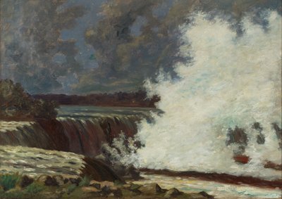 Vandfald af Louis Michel Eilshemius