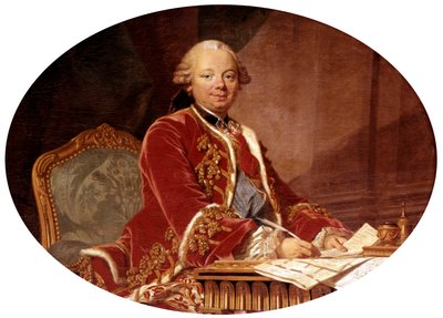 Etienne-Francois, hertug af Choiseul-Stainville (1719-1785) af Louis Michel van Loo