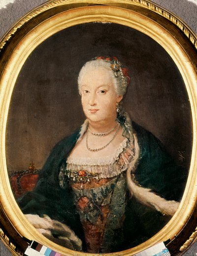 Barbara af Braganza (1711-1758), dronning af Spanien (1746-1758), kone til Ferdinand VI af Louis Michel van Loo