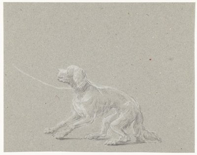 Hund i snor af Louis Moritz