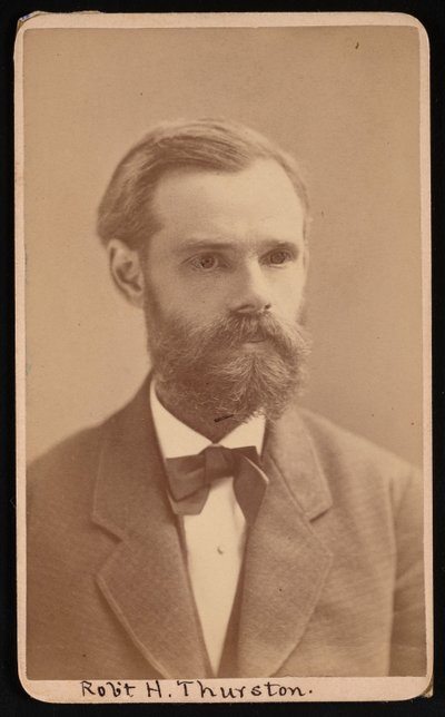 Portræt af Robert Henry Thurston 1839-1903, juli 1875. af Louis Nagel