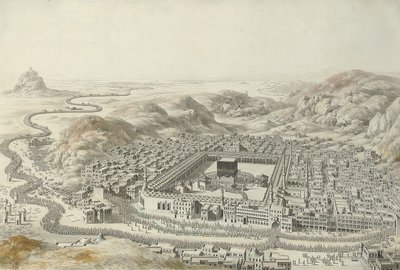 Mekka, 1787 af Louis Nicolas de Lespinasse