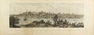 Panoramaudsigt over Kasan, 1767 af Louis Nicolas de Lespinasse