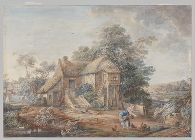 Petit Trianon, Versailles af Louis Nicolas van Blarenberghe